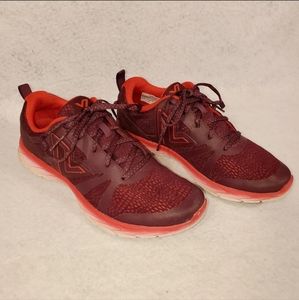 Vionic 335 Miles Women's Size 8 Red Athletic Sneakers Lace Up Mesh Shoes Running
